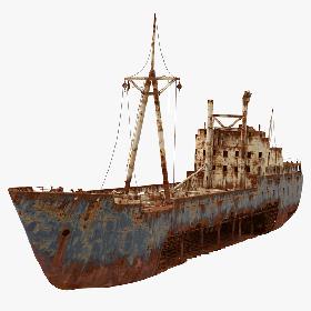 3D Shipwreck model